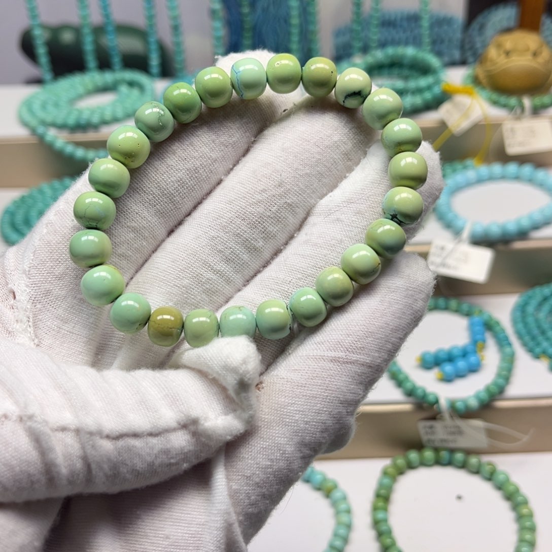 绿松石未镶嵌手链