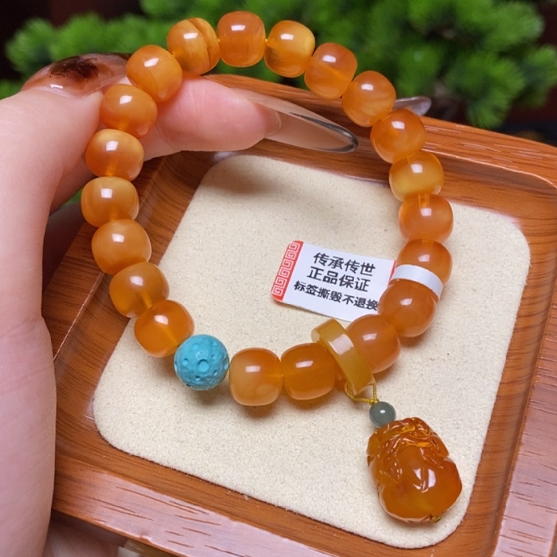 【闪购商品】蜜蜡颈饰未镶嵌手串