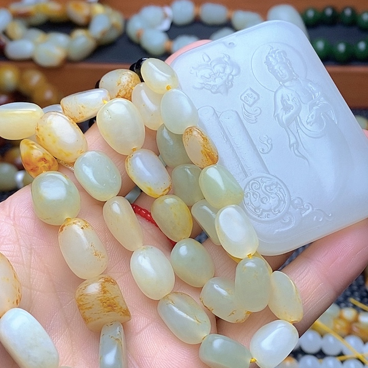 手链未镶嵌和田玉沙***林