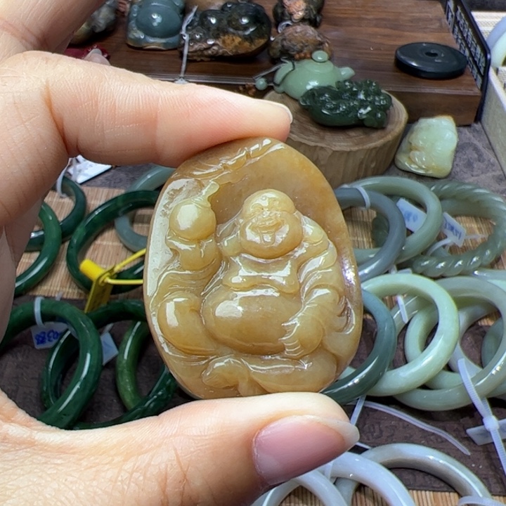 和田玉（糖玉）手镯未镶嵌
