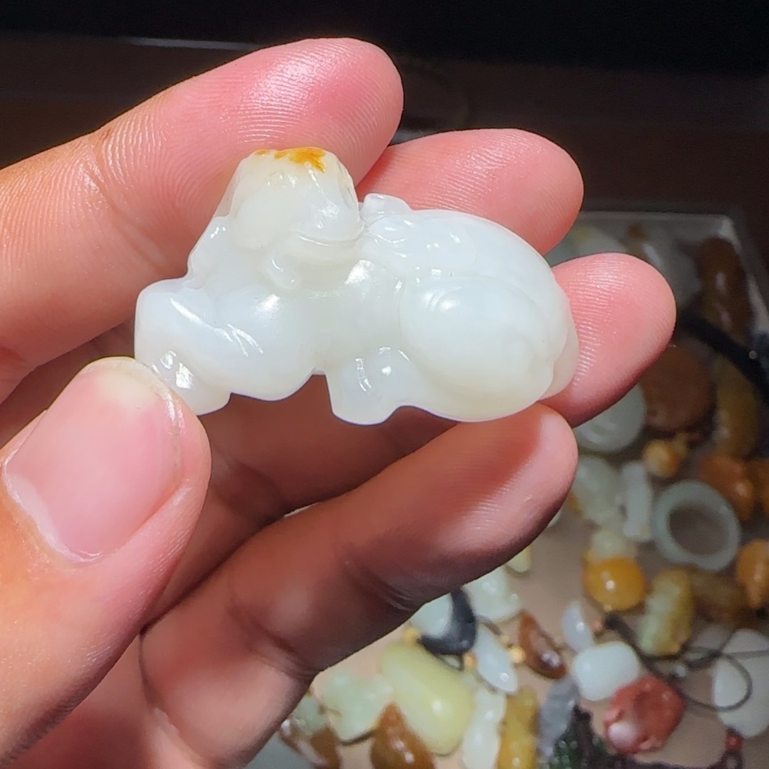 和田玉挂件未镶嵌?***?