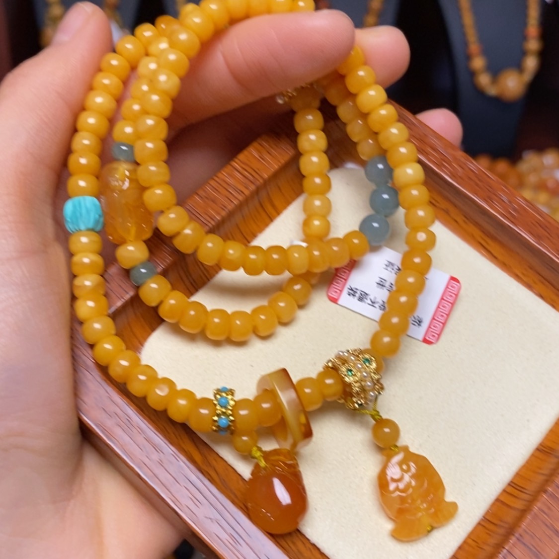 【闪购商品】蜜蜡手链未镶嵌手串