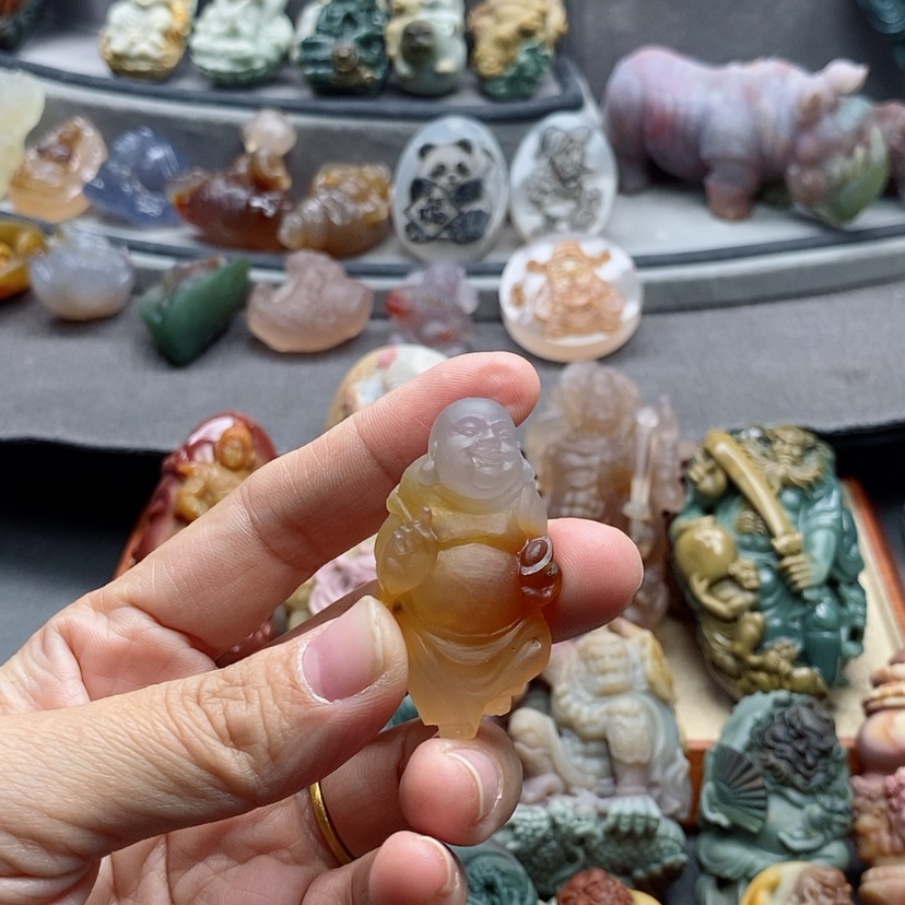 【闪购商品】未镶嵌吊坠定制玛瑙