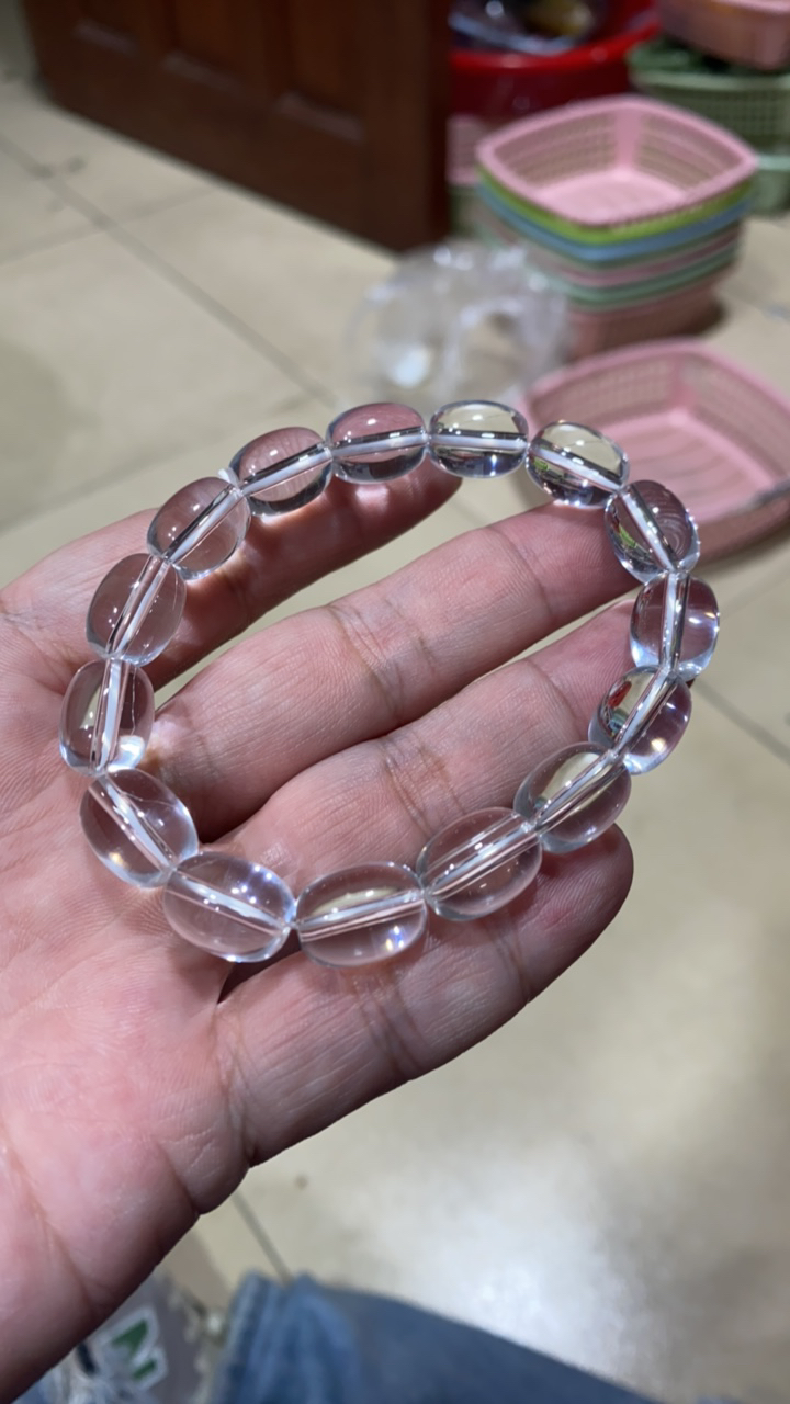 D  315 卡10 白水米珠手链