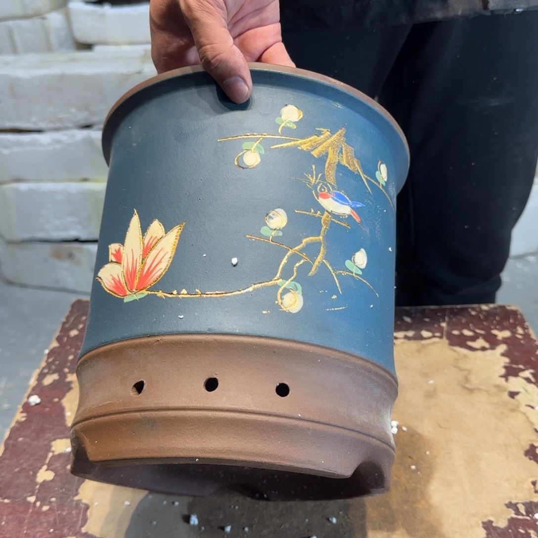 紫砂花盆瑕疵是不需要