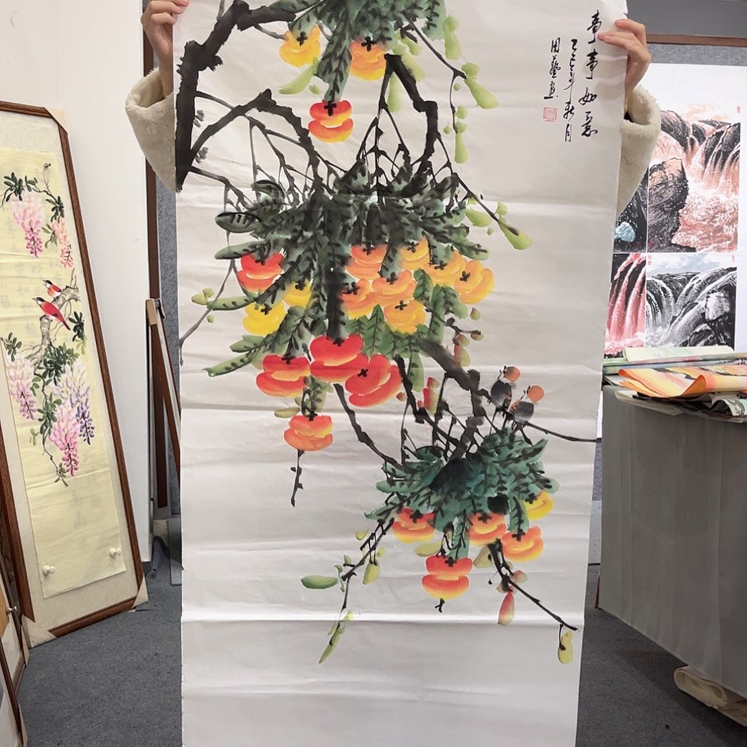 国画LT国画单幅任发