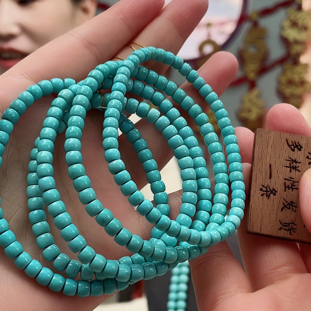绿松石手串未镶嵌