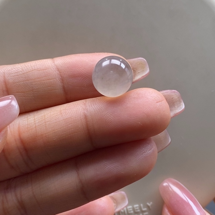 翡翠吊坠(不含链)未镶嵌翡翠高冰茶珠卡12