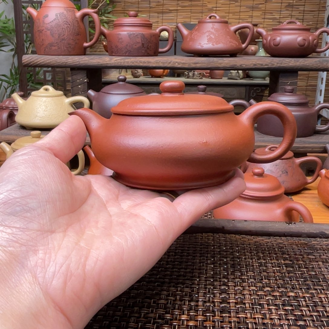 茶壶紫砂宜兴原矿紫砂手工制180