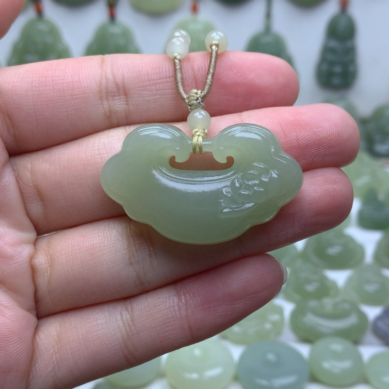 【闪购商品】和田玉颈饰未镶嵌