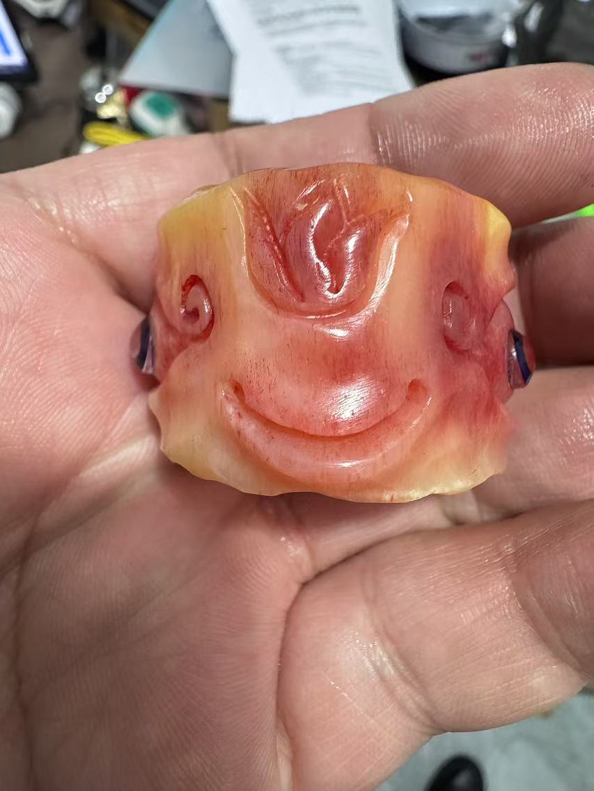 非金属树脂戒指  【大圣七号】  H102猫眼板指戒指 S级典藏  