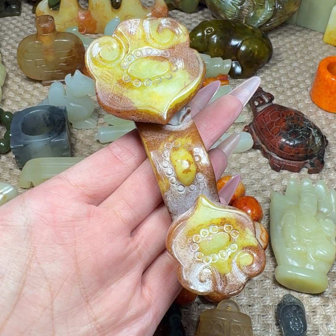 吊坠白玉菩提挂件