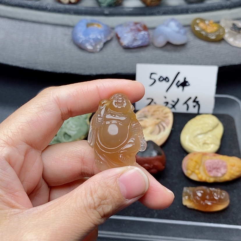 【闪购商品】定制玛瑙吊坠未镶嵌