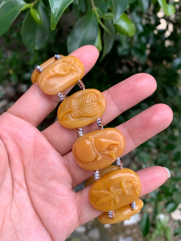 田黄，八宝，独特风格！