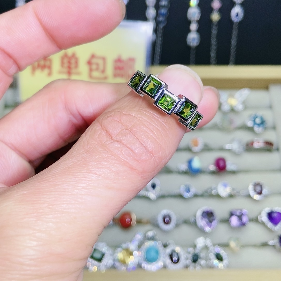 【闪购商品】未镶嵌透辉石戒指