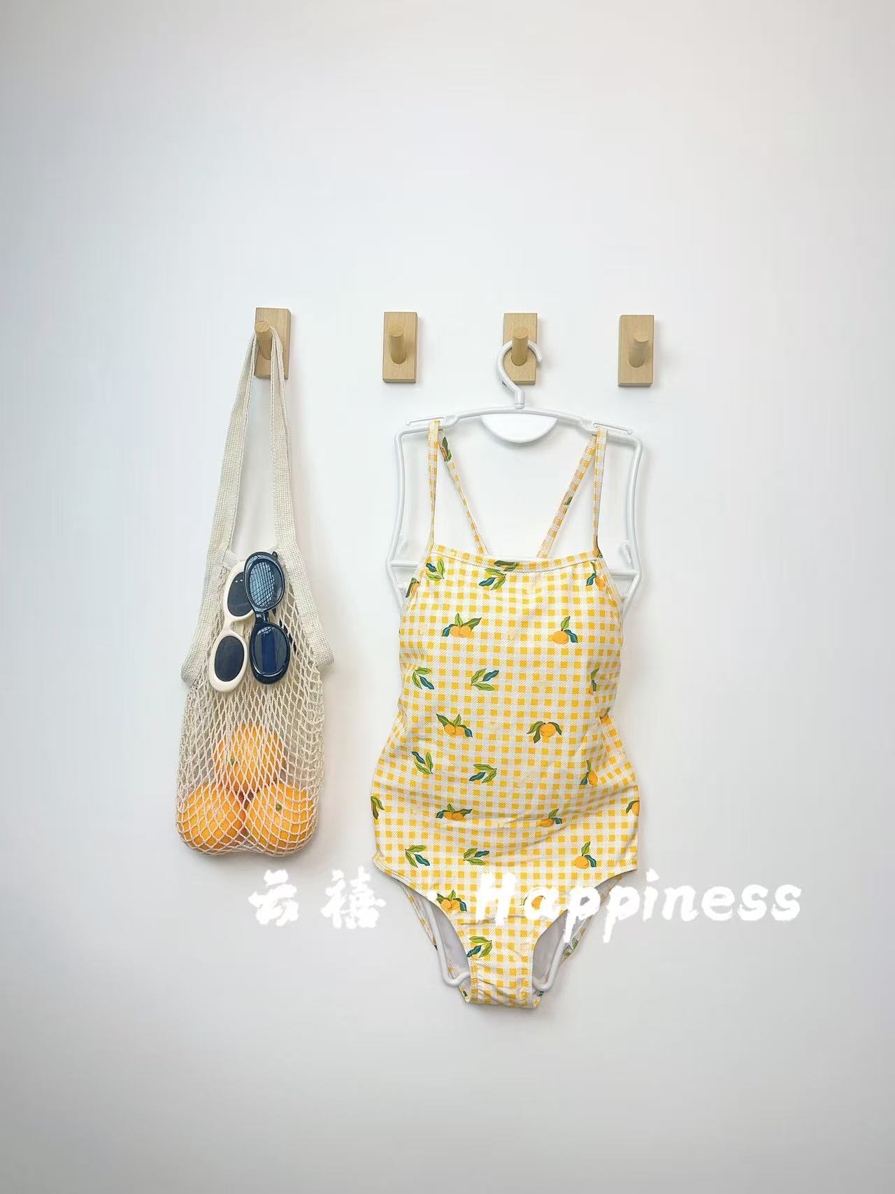 『金桔夏日』新款专业高级感竞速泳衣女游泳馆专用三角竞速泳衣