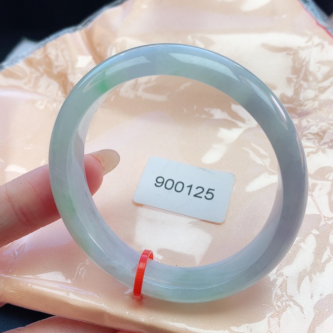 翡翠手镯未镶嵌55贵妃900125