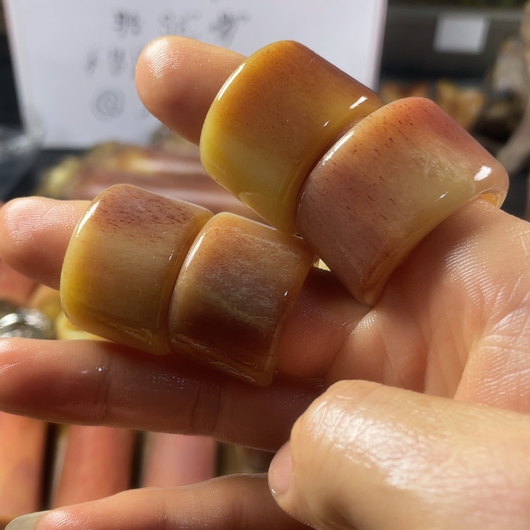 茶***坊手串/手链驼骨扳指