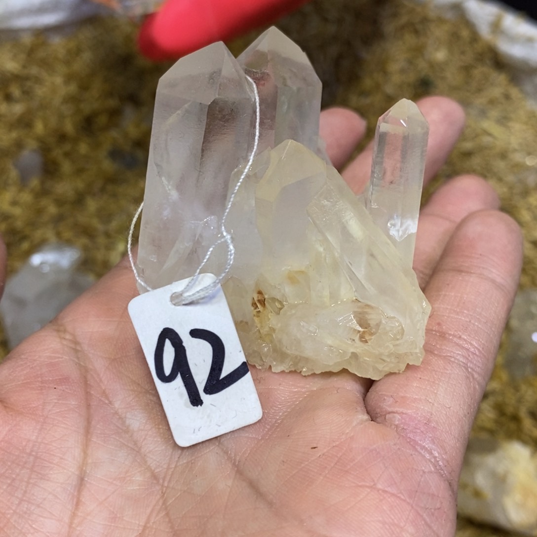 水晶水晶原石摆件未镶嵌