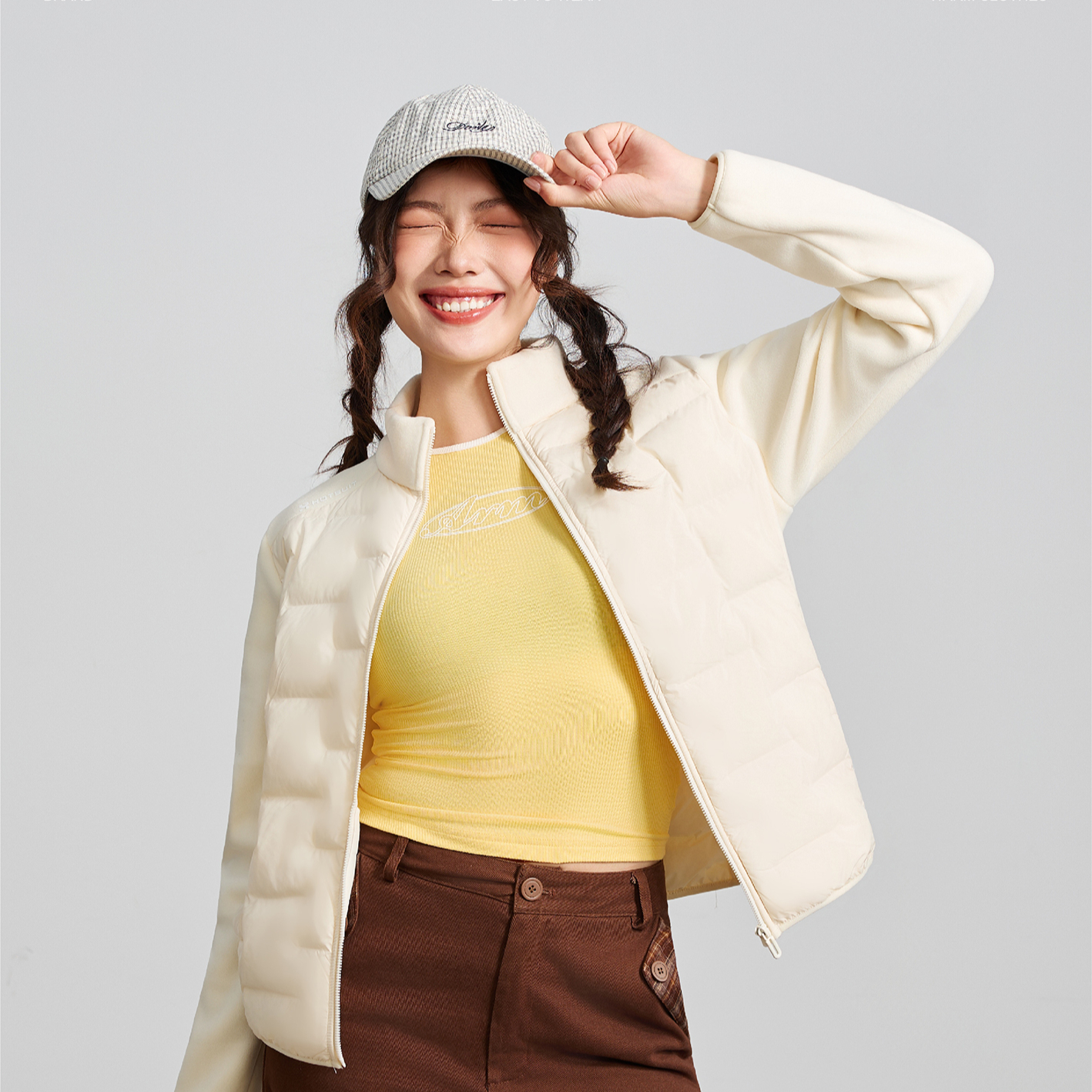 衣号目标女士秋冬新款羊毛泡芙暖芯衣2135-Z