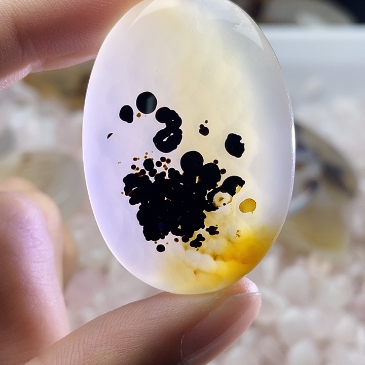 玛瑙/玉髓合金颈饰