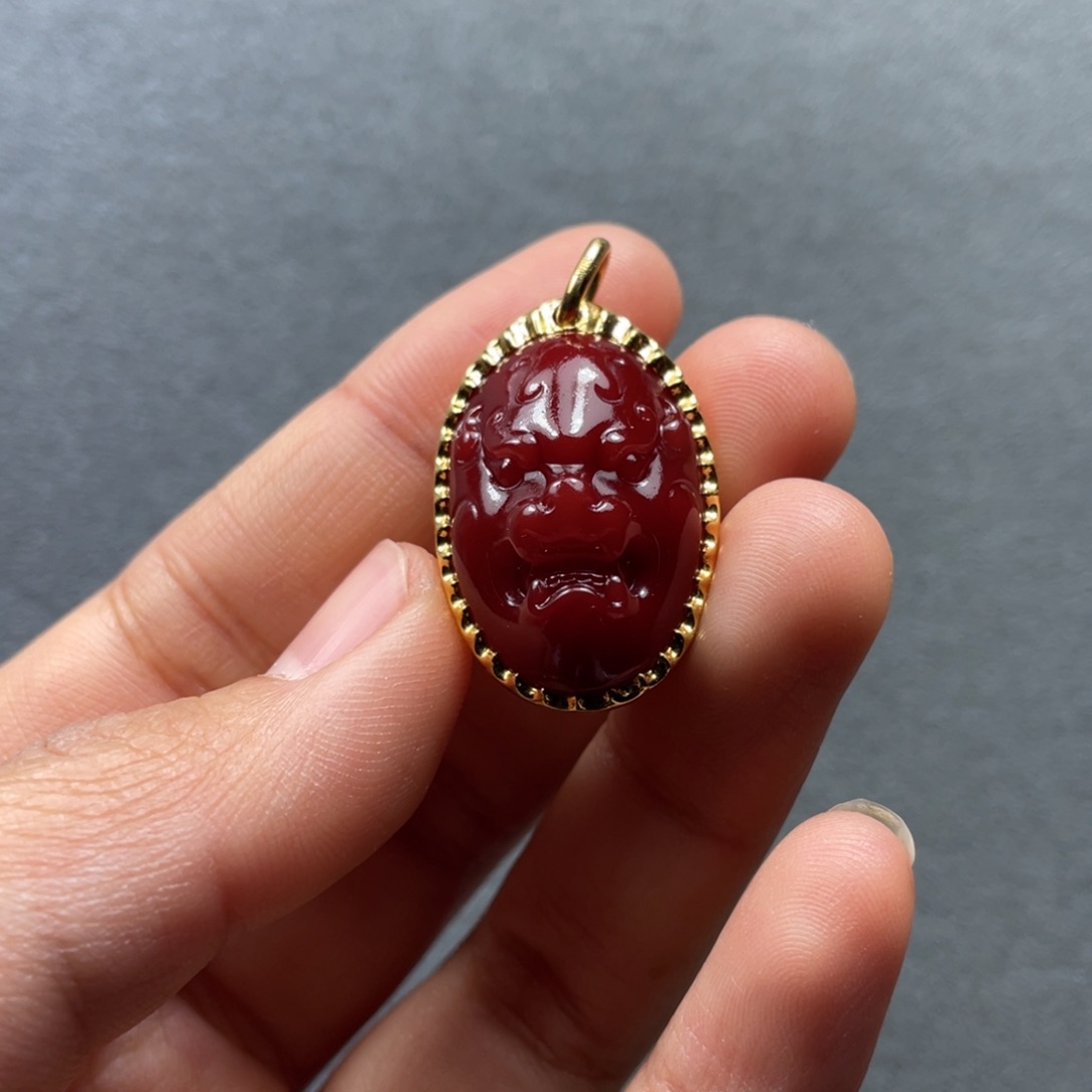 南红玛瑙配饰未镶嵌守护