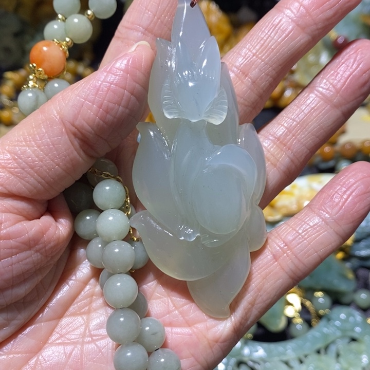 岫玉岫玉吊坠未镶嵌