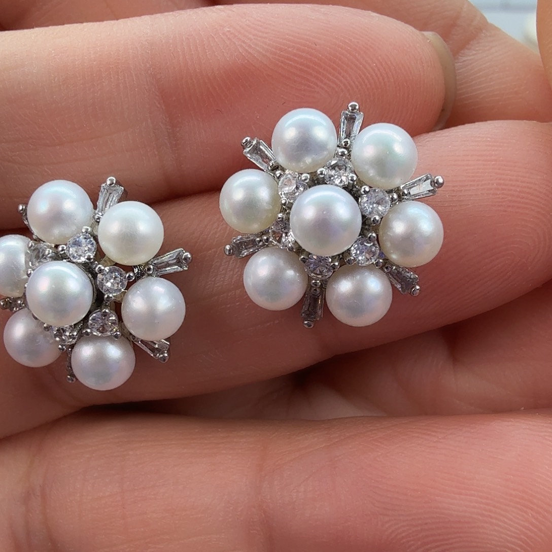 耳饰淡水珍珠未镶嵌