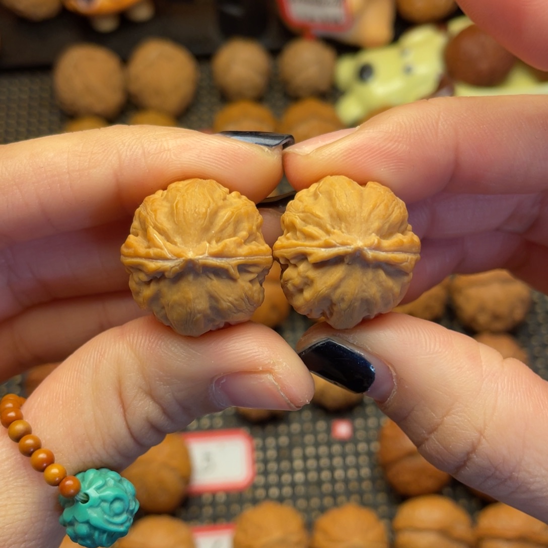 吊坠文玩核桃23尺全品小八棱0008