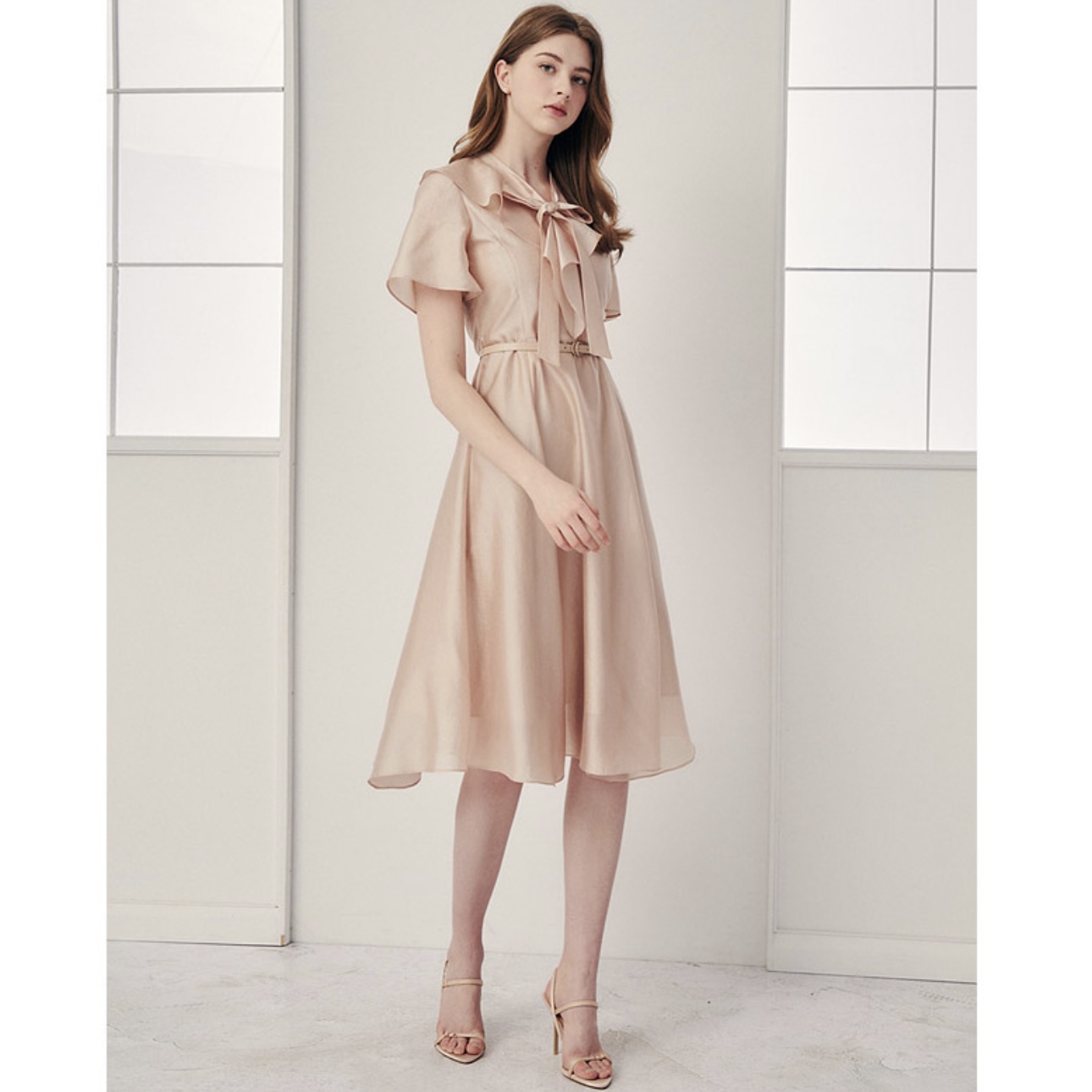 闪闪兒 J*高特 三色连衣裙 66029