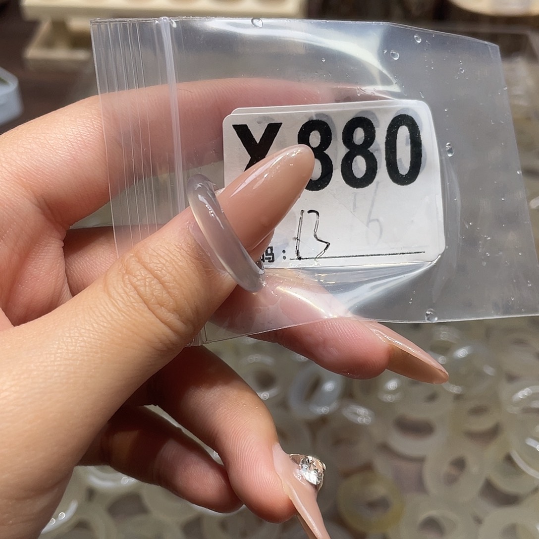 玛瑙/玉髓未镶嵌戒指880