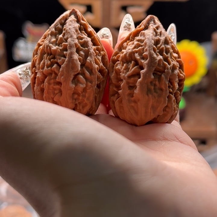 文玩核桃把件关东木子楸百核50