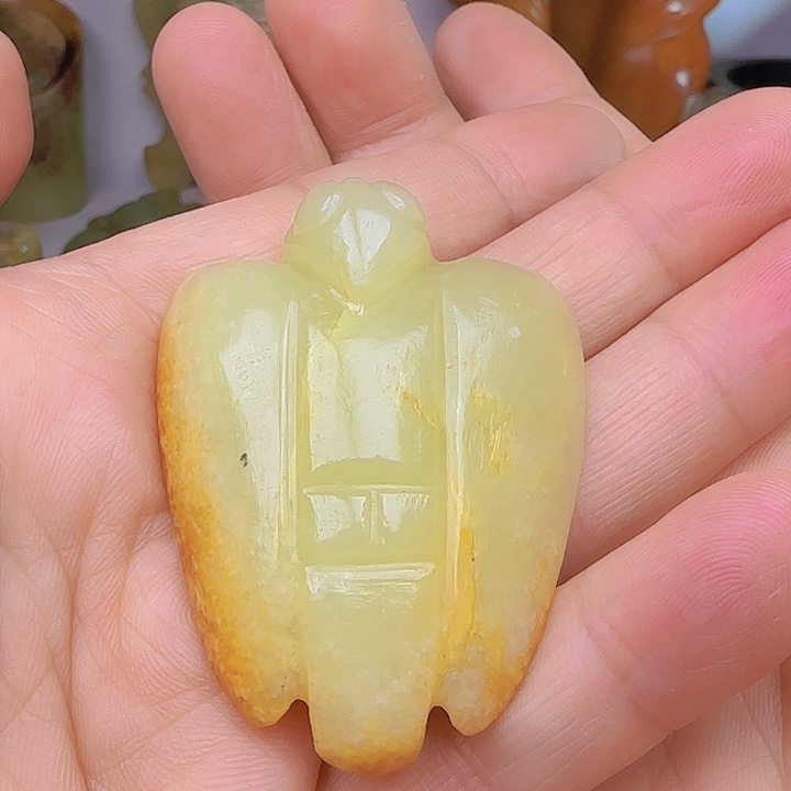 和田玉吊坠(不含链)未镶嵌