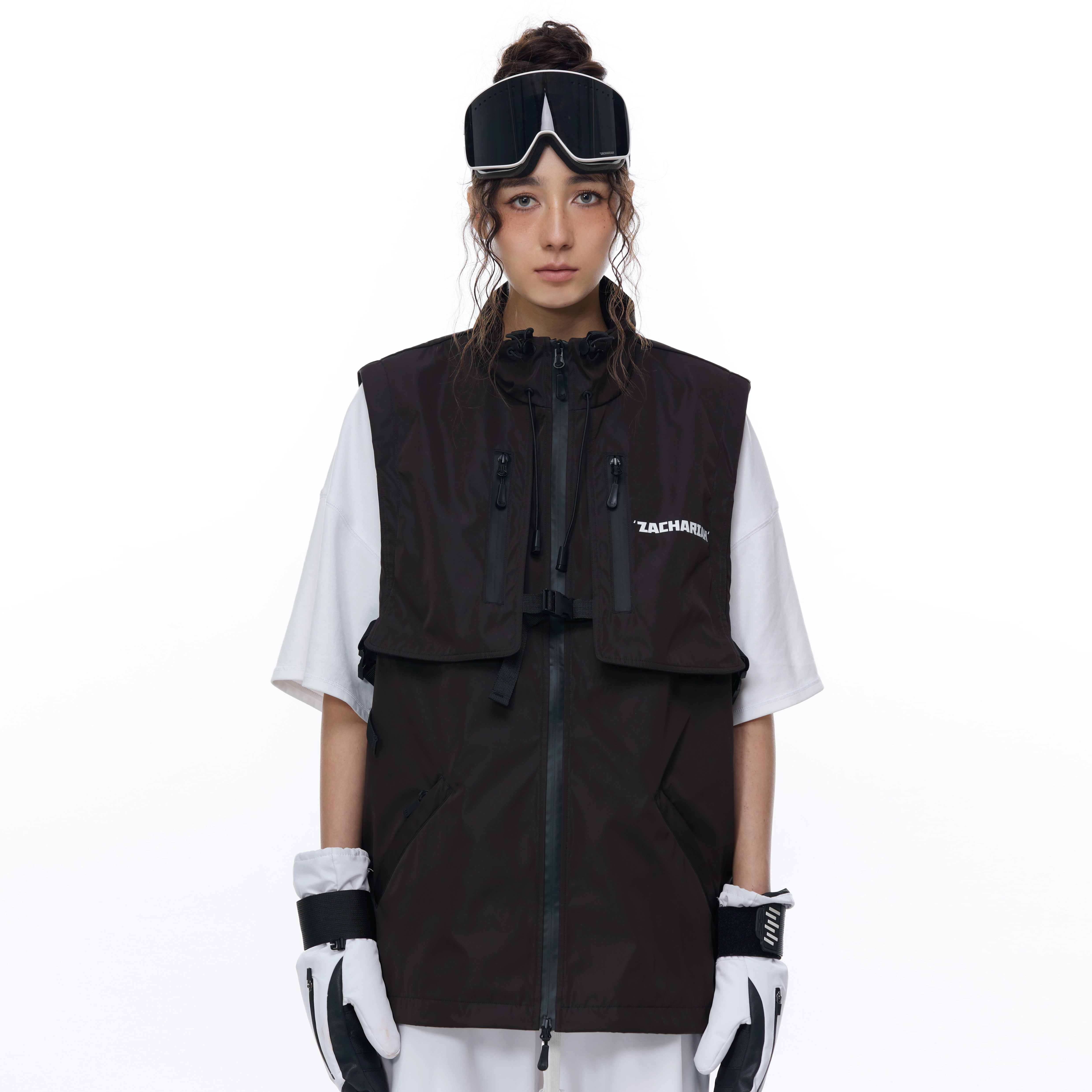 ZACHARIAH【机能马甲】滑雪背心外套3L防水保暖休闲战术坎肩滑雪衣