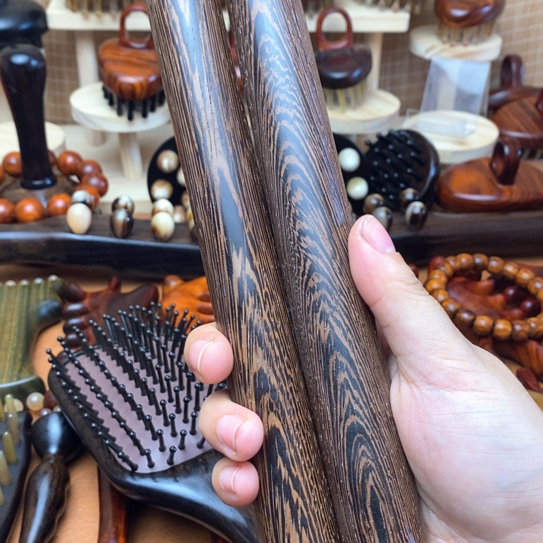 两根鸡翅木面仗9.9