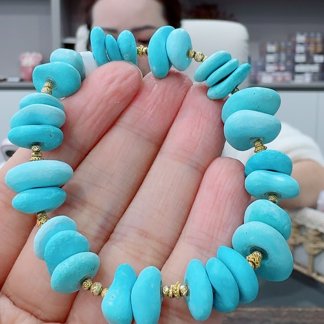 未镶嵌绿松石珠宝奇石