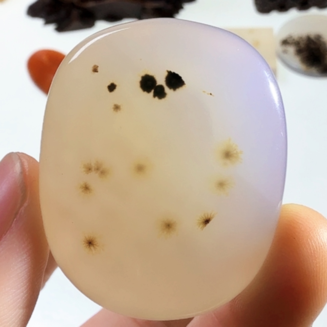 未镶嵌玛瑙/玉髓珠宝半成品