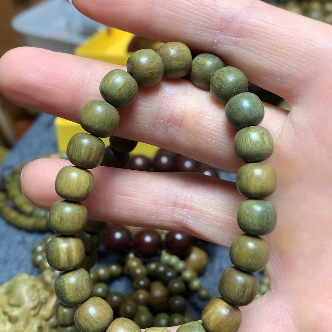 维腊木（绿檀）手串/手链多*