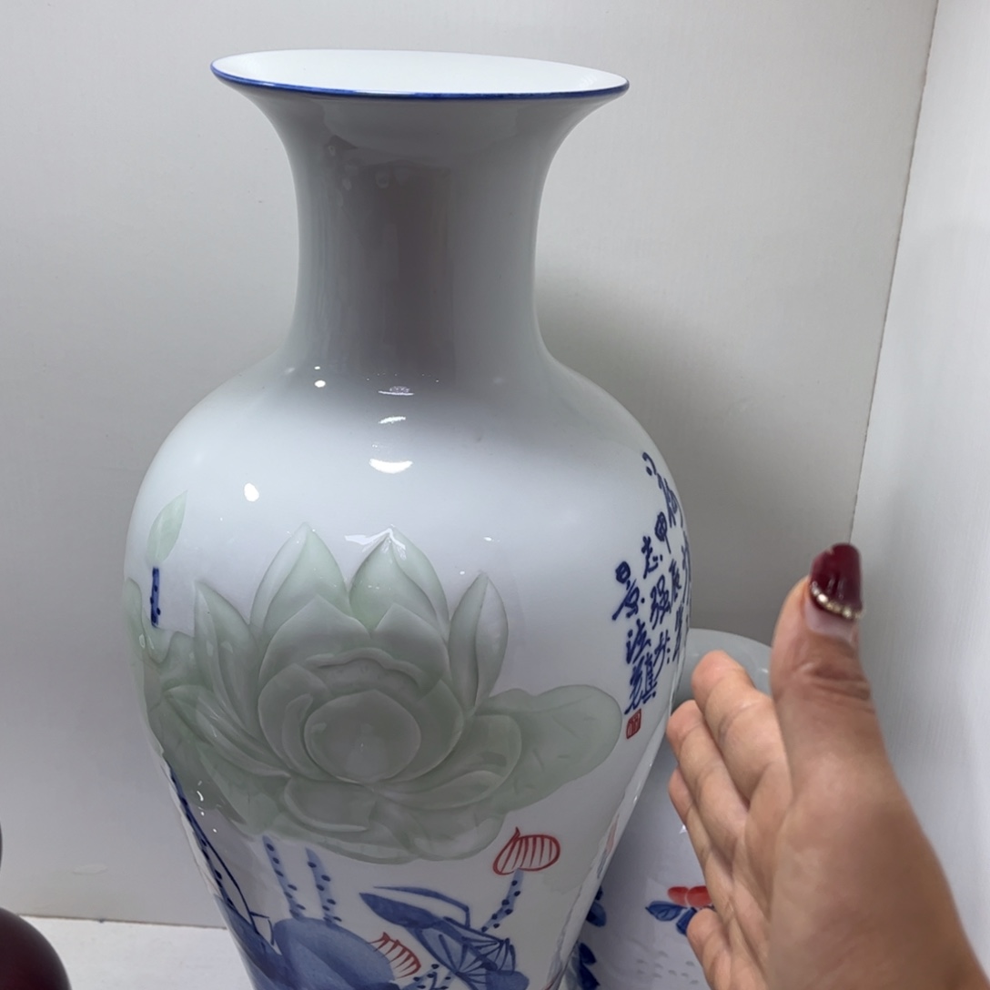 景德镇陶瓷花瓶摆件
