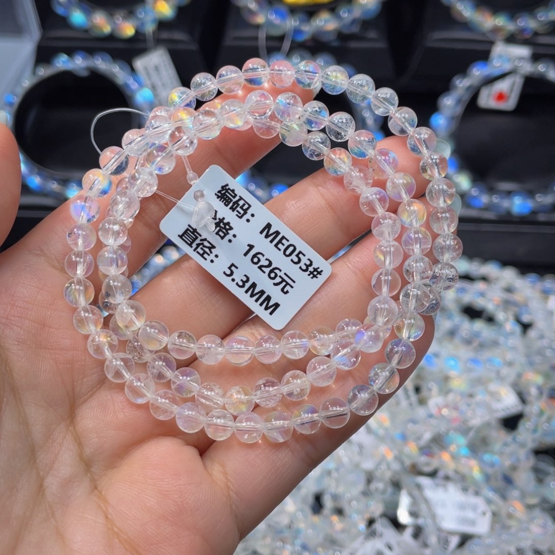 月光石手链未镶嵌ME053#5.3mm