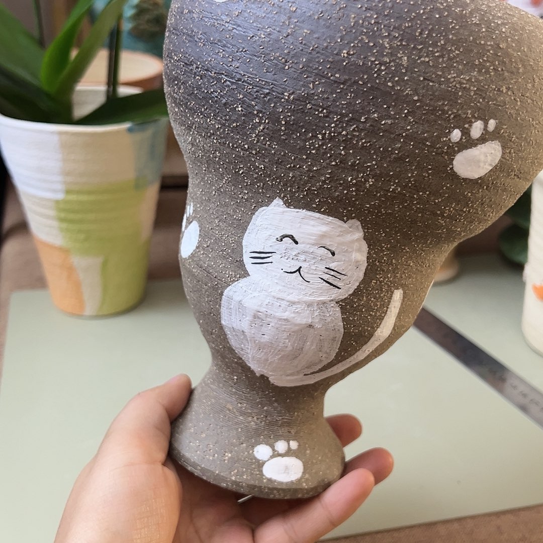 146景德镇陶瓷口12.5高19瑕疵