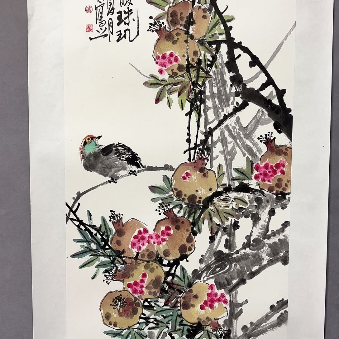 国画国画纯手绘作品请放心去藏 