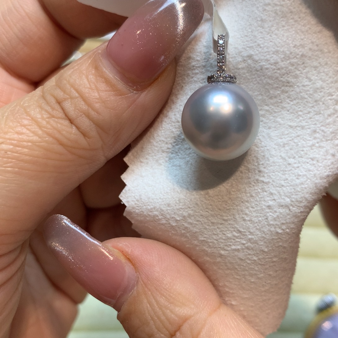 海水珍珠颈饰14K金镶嵌