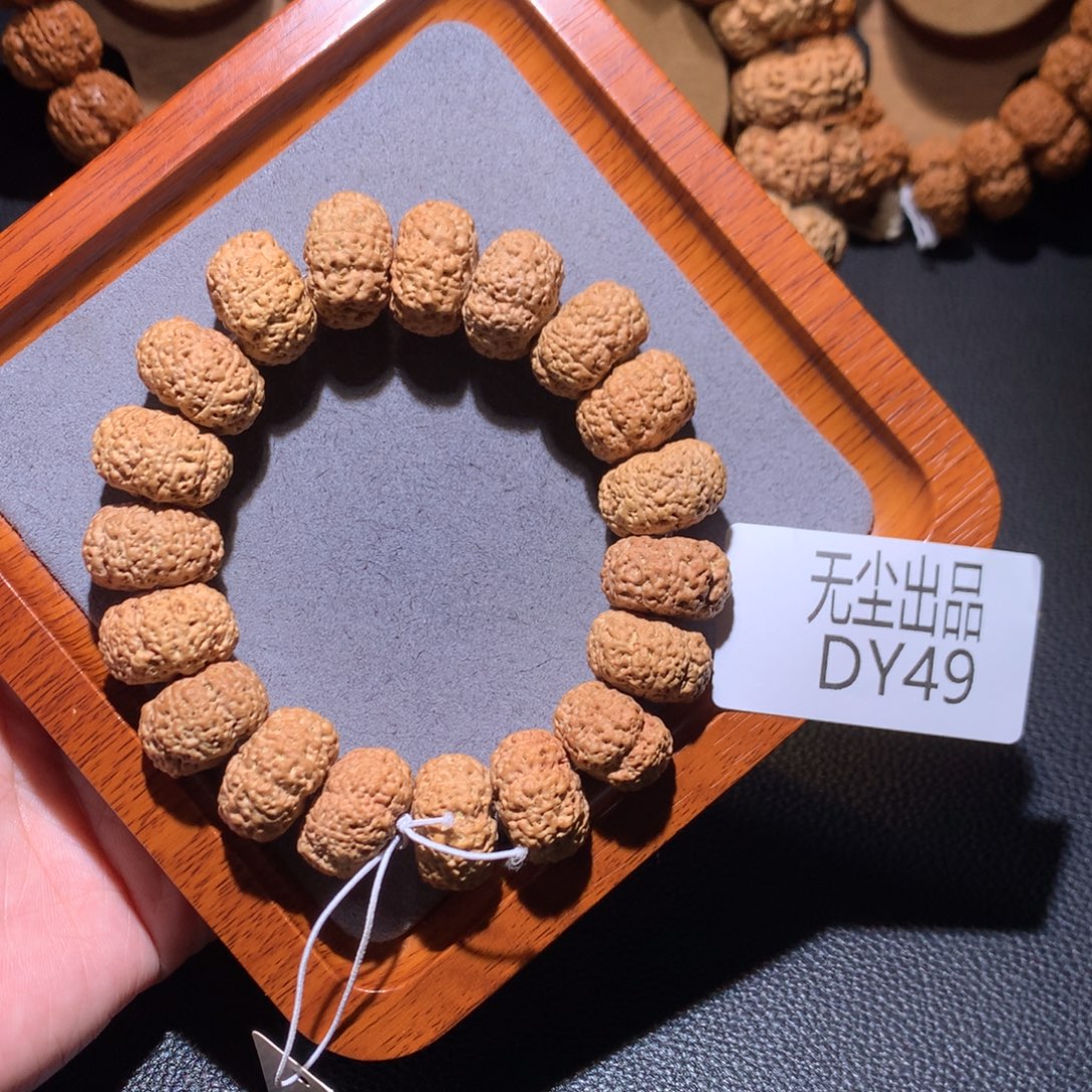 霍***手串金刚菩提21夹板菠萝蜜