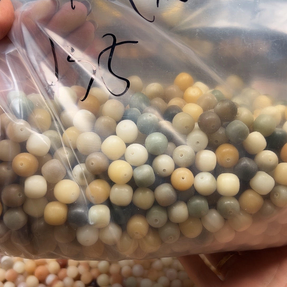 天***子手串菩提根/象牙果卡12加老料多宝桶900颗