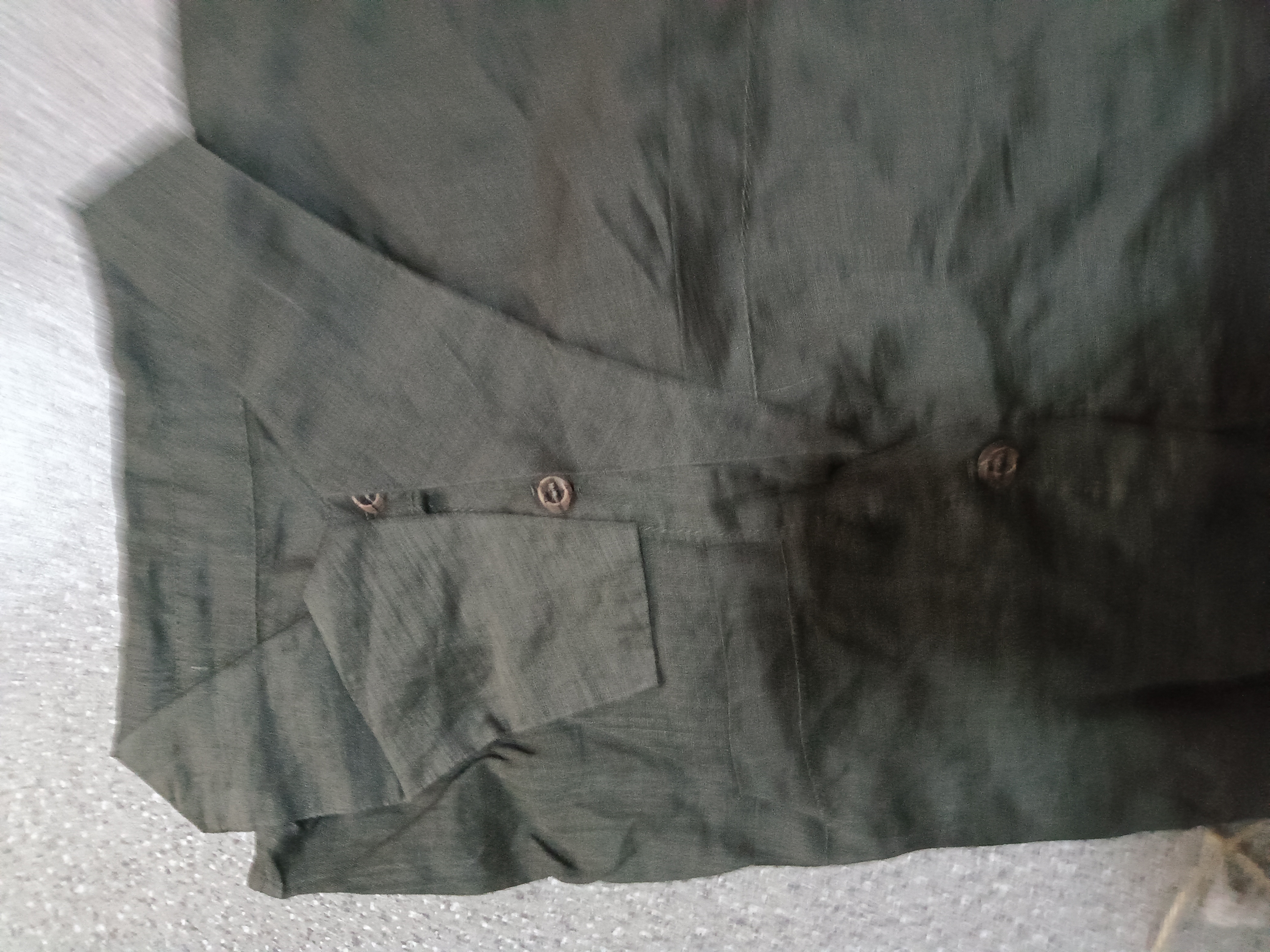 〔九月分享〕兔耳朵苎麻长袖8699