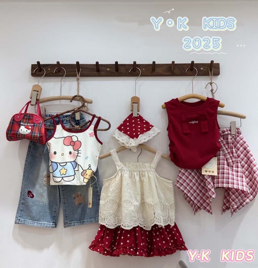 【下单备注编号】2025夏季新款女童套装连衣裙