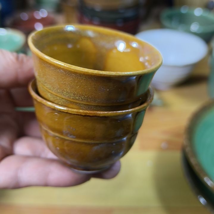 ****伊瓷片磁州窑五厂盘碗壶杯
