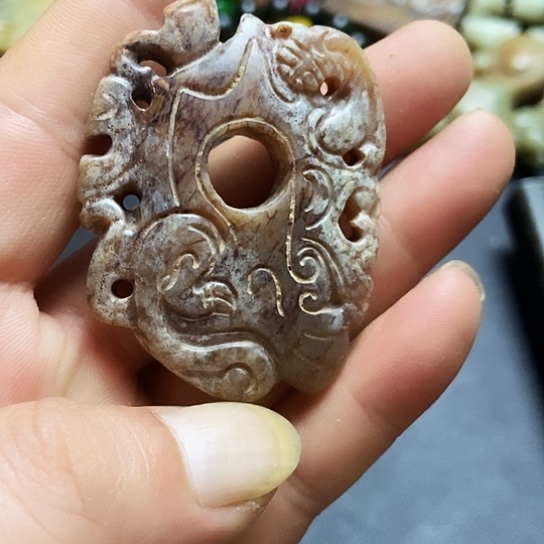 吊坠紫金钵盂菩提