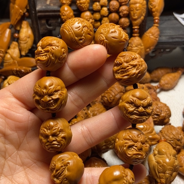 【闪购商品】橄榄核手串/手链她****我恶僧手串